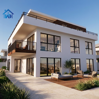 Fenêtres à battants en aluminium modernes résistantes aux intempéries, avec persiennes, performance structurelle aux charges de vent, certifiées Energy Star pour les immeubles de grande hauteur