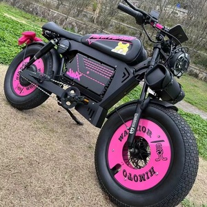 2025 20-Inch Fat Tire Bike for NFC Brushless Rear Hub Motor 60V Integrated Lithium Integrated <b>Battery</b> Bike - Product Image 3