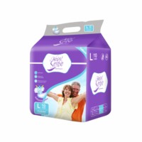 Super hohe Saugfähig keit PE Flim Atmungsaktives Backs heet Weiches Vlies-Deckblatt Erwachsene Männer Frauen, die Windeln tragen