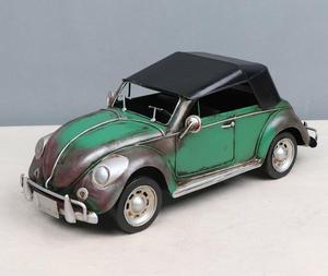 Modellino di Auto Sportiva Modificata, Beetle Classico in Ferro Battuto Fatto a Mano - Product Image 5