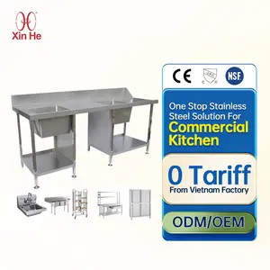 Mesa de trabalho comercial para restaurante, bancada de cozinha refrigerada de aço inoxidável de alta qualidade para preparação de pizza