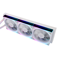 Refroidisseur liquide pour processeur Thermalright Frozen Infinity 360 BLANC avec trois ventilateurs PWM 2000 RPM pour LGA1700 AM5