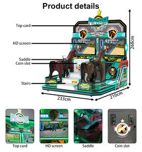 Simulador <span class=keywords><strong>de</strong></span> Carreras <span class=keywords><strong>de</strong></span> Caballos Operado con Monedas, Sport Royal Horse, Simulador <span class=keywords><strong>de</strong></span> Carreras para 2 Jugadores para Centros <span class=keywords><strong>de</strong></span> Juego - Product Image 6