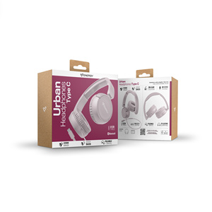 หูฟังแบบ Urban Type C พร้อม DAC ในตัวและเสียงเบสหนักแน่น / ไดรเวอร์ขนาด 40 มม. / พับเก็บได้ / น้ำหนักเบา / การเชื่อมต่อแบบดิจิทัล USB-C - Product Image 5
