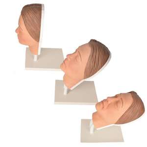 Modelo de Enseñanza Médica para Prácticas de Inyección Estética - Rostro Femenino Africano/Asiático - Product Image 2