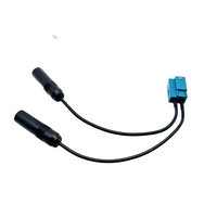 Câble Fakra RG174 OEM personnalisé de marque LEAD pour antenne GPS, faisceau radio FM, transmission satellite 10cm 0-24GHz