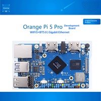Carte de développement open-source Orange Pi 5 PRO alimentée par Rockchip RK3588S, puissance de calcul 6T, 8 cœurs 64 bits, Wi-Fi 5 pour la version 5.0