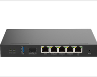 Enrutador VPN Gateway con Protección IPSec, SSL, WireGuard, GRE, Firewall/DDoS, Inspección Profunda de Paquetes, POE de 5 Puertos para ODM/OEM