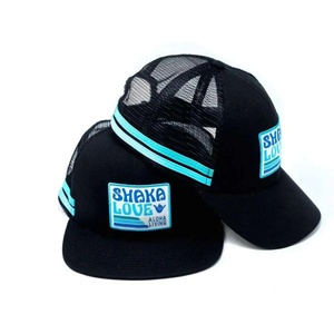 Gorra Trucker de Pana Impermeable de 6 Paneles con Logotipo Bordado Personalizado Australiano de Buena Calidad, Rayas Grises, Estilo Deportivo, Perfil Alto, Tipo Béisbol - Product Image 6