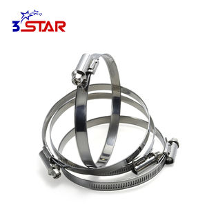 Collier de serrage décalé allemand à bande intérieure édentée pour applications douces/sanitaires - Product Image 5