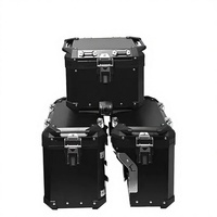 Boîte à bagages arrière/boîte latérale en alliage d'aluminium ADV pour moto 750/850/1200/1250 (38L/48L)