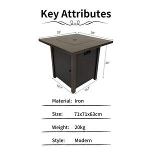 Vente en gros en usine <span class=keywords><strong>Foyer</strong></span> moderne pour l'<span class=keywords><strong>extérieur</strong></span> au gaz propane <span class=keywords><strong>Foyer</strong></span> de jardin sans fumée pour le chauffage <span class=keywords><strong>extérieur</strong></span> - Product Image 3