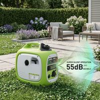 2,2KW Benzin-Kompakt-Stromerzeuger SE2800ie-yk mit Luftkühlung, Seilzugstart, 15L Tank, Langlebig, 230V 50Hz, für Auto und Zuhause