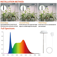 Kit de culture de graines et d'ampoules pour plantes: mini lampes UV + lampes de culture à spectre complet pour une utilisation en intérieur