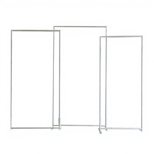 New Arrival Adjustable Rectangular Aluminum <b>Backdrop</b> <b>Stand</b> Set Portable Elegant Fashionable Photo Booth Frame Birthday Baby - Product Image 2