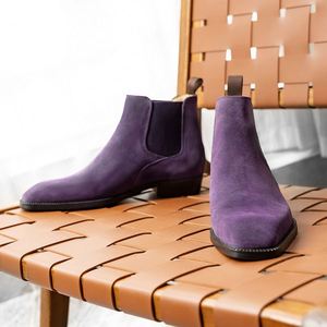 2026 Customized Martin Retro English Style <b>Work</b> <b>Boots</b> Godiayar Cork Shoes Yellow Men's <b>Leather</b> Shoes - Product Image 1