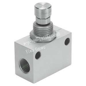 Control de Flujo Unidireccional Original Festos GR-QS-4 193967, Interfaz de Inserción de 4 mm, Resistente a Presiones de 10 bar - Product Image 1