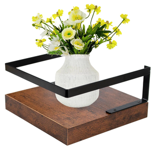 <strong>Natural</strong> Wood Wall <strong>Shelves</strong> Multifunction Wooden <strong>Shelves</strong> for Small Items Plants Candles - Product Image 1