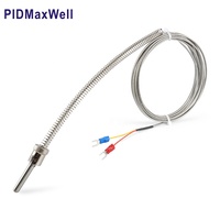 Thermocouples de type J haute précision, capteurs de température à baïonnette M12 de bonne qualité