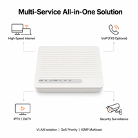 Suministro de Fábrica HG8120C Striped XPON WiFi ONU 1GE 1FE GPON XPON Compatible con Dispositivo Módem de Fibra ISP para Red FTTH