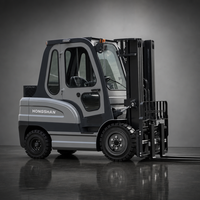 Chariot élévateur industriel 1,5T 2T 3T, hauteur de levage 3m, zéro émission, batterie lithium, CE MSDS, entrepôt, chariot élévateur électrique 60V