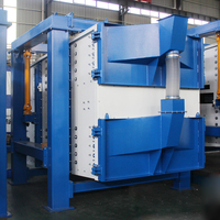 Machine de criblage vibratoire linéaire mobile carrée de haute qualité et grande capacité pour minerai minéral chinois avec moteur