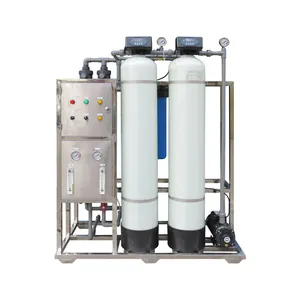 Mesin Filter air tanaman penyaringan air RO sistem Osmosis terbalik industri 500 LPH Harga 500 Liter