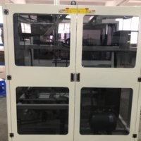 Machine automatique de pliage de boîtes postales pour vêtements, chaussures et articles textiles, machine de pré-pliage et d'auto-scellage pour boîtes à fleurs, machine de montage de cartons