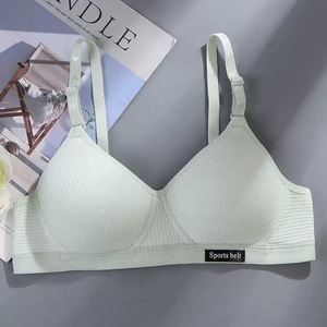 Dorpshipping Puro Cotone Della Ragazza Studenti <span class=keywords><strong>Senza</strong></span> Ferretto del <span class=keywords><strong>Reggiseno</strong></span> Delle Donne del <span class=keywords><strong>Reggiseno</strong></span> Coppa Sottile - Product Image 5