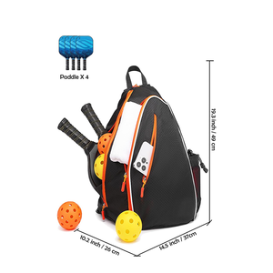 Bolsa Cruzada Reversible Personalizada, Material Oxford, Deportiva, Ajustable, para Pickleball, con Gancho para Mochila - Product Image 3