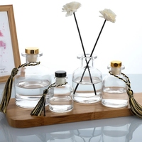 Bouteille de diffuseur de roseau ronde de luxe 50ml 100ml 120ml 150ml 200ml Bouteille de diffusion de parfum vide