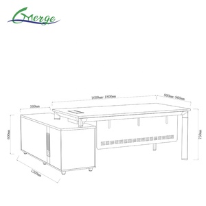 Escritorio Moderno en Forma de L para Oficina, Hogar o Negocio, Colores Personalizables, Escritorio Ejecutivo - Product Image 5