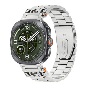 สายนาฬิกาโลหะแบบเหล็ก 3 ชิ้น รุ่น Armor Style สำหรับ Samsung Galaxy Watch Ultra2 Ultra - Product Image 1