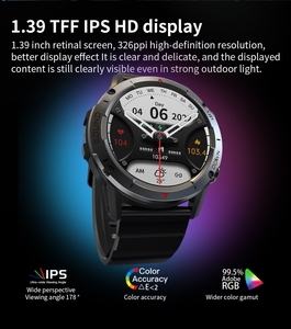 Reloj inteligente NX9 para hombre, pulsera con detección de frecuencia cardíaca <span class=keywords><strong>24h</strong></span>, resistente al agua IP68, 400mah - Product Image 4