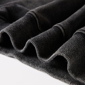 H5302 Novedades, Sudadera con Capucha Corta para Mujer, Diseño Personalizado, Cuello con Cremallera, Estilo Vintage Lavado - Product Image 5