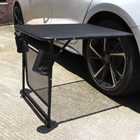 Table de travail réglable de camping en plein air de voyage montée sur pneu de véhicule pour camion et SUV
