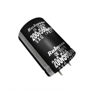 ตัวเก็บประจุแบบ Through Hole CAP ALUM 1000UF 20% 200V SNAP TH 1000 uF 200SXC1000MEFCSN30X45 จากผู้ผลิต - Product Image 1