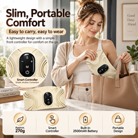 Ceinture de massage abdominale rechargeable à impulsions basse fréquence, masseur de taille pour la relaxation des muscles abdominaux, le remodelage corporel et le fitness à domicile
