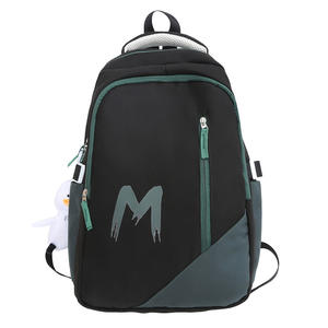 Sac à dos en nylon décontracté personnalisé en gros pour femmes et adolescentes, sacs d'école avec logo personnalisé, style féminin, sac à dos pour étudiants - Product Image 1