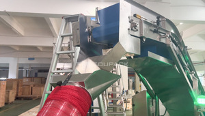 Bán tự động tự động 12 vành đai kết hợp định lượng lưới túi Net máy đóng gói cho khoai tây/Cam Trọng lượng máy đóng gói - Product Image 4