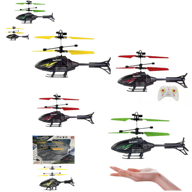 Factory direct remote control induction helicopter airplane dual-mode suspension drone toy Apache fighter wholesale
