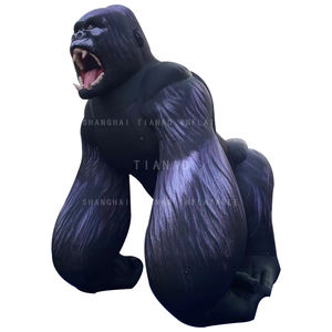 Dessin animé gonflable d'animal d'<span class=keywords><strong>orang</strong></span>-outan géant gonflable de gorille pour la décoration ou la publicité - Product Image 1