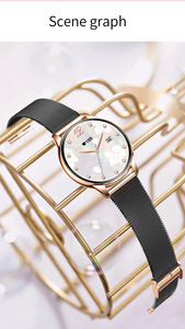 2025 New 1.32-inch AMOLED thời gian thực <span class=keywords><strong>Heart</strong></span> <span class=keywords><strong>Rate</strong></span> Giám sát, thời trang biên giới của phụ nữ thông minh đồng hồ - Product Image 6