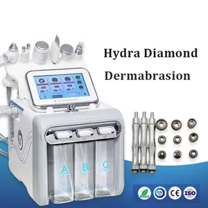 Oxygen Jet Dermabrasion Facial Machine Hydro facial Clearing Hydrogen Dermabrasion Hydra Peeling Machine Beauty Equipment