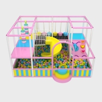 Équipement de terrain de jeu pour enfants intérieur personnalisé Vente directe en usine-Toboggan pour parc d'attractions Centre de jeux pour enfants École