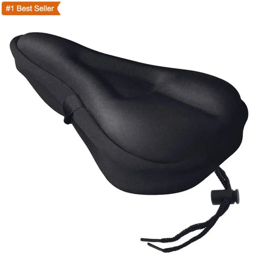 Istaride Cycle Seat Cover with Bicycle Silicone Cycle Seat Cushion With Gel Saddle Seat Soft Cycle Cover