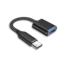 Câble adaptateur USB C vers USB 2.0 OTG, type C mâle vers USB 2.0 femelle, pour ordinateur portable, MacBook Pro, téléphones mobiles Samsung, pour imprimante