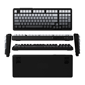 ZT99 RGB <b>Light</b> 99Keys Hot Swappable <b>Switch</b> Keycaps N-Key Rollover Wired 2.4Ghz <b>Wireless</b> Gasket Gaming Mechanical Keyboard ZT99 R - Product Image 5