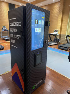 Có thể điều chỉnh nhiệt độ phòng tập thể dục thiết bị protein Lắc Máy bán hàng tự động với dữ liệu lớn Thống kê hệ thống phân tích - Product Image 2