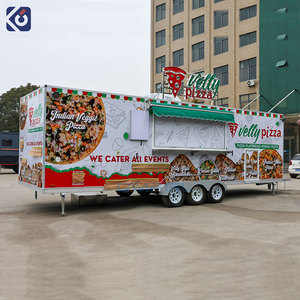 Camion <span class=keywords><strong>de</strong></span> restauration rapide <span class=keywords><strong>de</strong></span> haute qualité, mobile, pour glaces, pizzas, barbecue, hot-dogs, avec cuisine complète et bar conteneurisé - Product Image 5